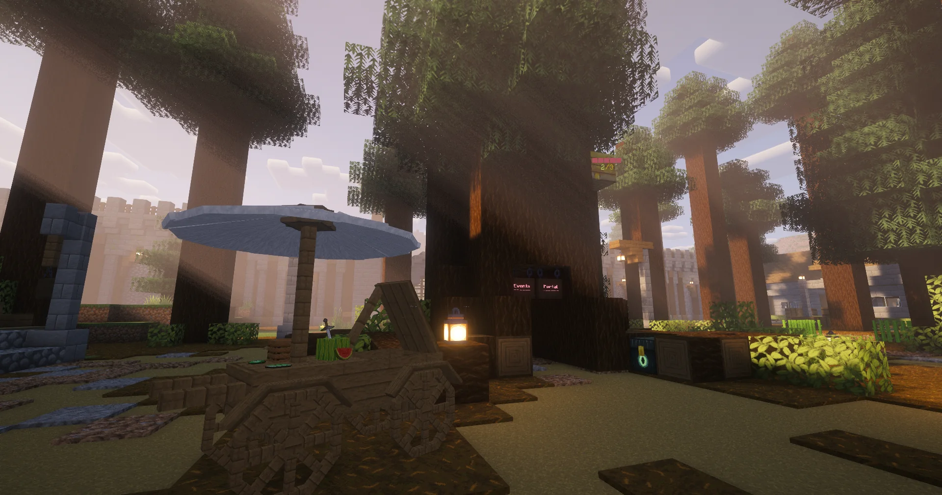 Oathwood town square